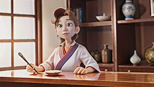 光の針でツボを刺激