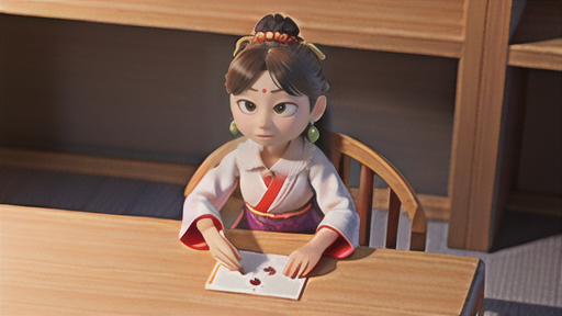 麥粒灸の施術方法